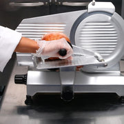 Globe C12 Manual Meat & Cheese Slicer w/ 12" Blade, Belt Driven, Aluminum, 1/3 hp