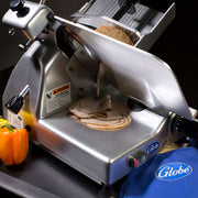 Globe G10 Manual Meat & Cheese Slicer w/ 10" Blade, Belt Driven, Aluminum, 1/3 hp
