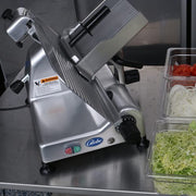 Globe G10 Manual Meat & Cheese Slicer w/ 10" Blade, Belt Driven, Aluminum, 1/3 hp