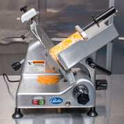 Globe G12 Manual Meat & Cheese Slicer w/ 12" Blade, Belt Driven, Aluminum, 1/2 hp