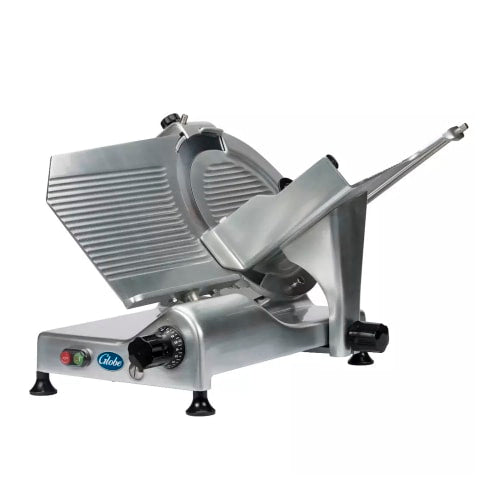 Globe G14 Manual Meat & Cheese w/ 14" Blade, Belt Driven, Aluminum, 1/2 hp
