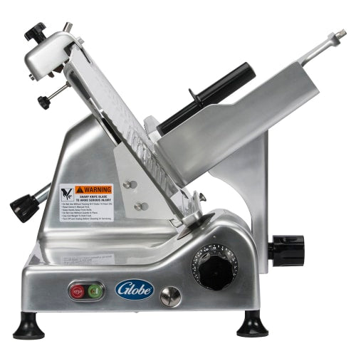 Globe G14 Manual Meat & Cheese w/ 14" Blade, Belt Driven, Aluminum, 1/2 hp