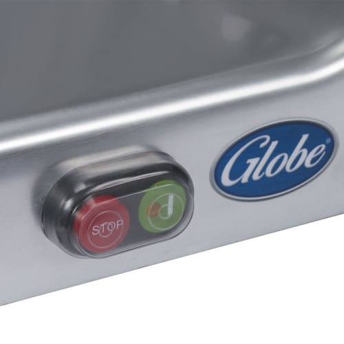 Globe G14 Manual Meat & Cheese w/ 14" Blade, Belt Driven, Aluminum, 1/2 hp