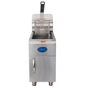 Globe GF15G Countertop Gas Fryer - (1) 15 lb Vat, Natural Gas