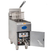 Globe GF15PG Countertop Gas Fryer - (1) 15 lb Vat, Liquid Propane