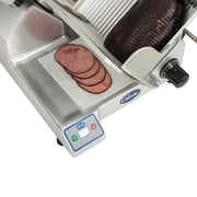 Globe SG13 Manual Meat & Cheese w/ 13" Blade, Belt Driven, Aluminum, 1/2 hp