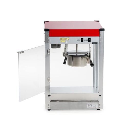 Paragon Popcorn Machine w/ 4 oz Kettle & Red Finish, 120v (1104510)