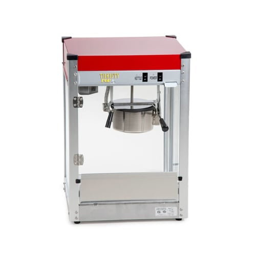 Paragon Popcorn Machine w/ 4 oz Kettle & Red Finish, 120v (1104510)
