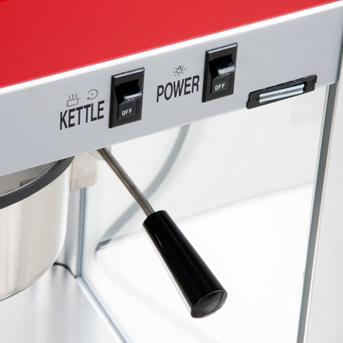 Paragon Popcorn Machine w/ 4 oz Kettle & Red Finish, 120v (1104510)