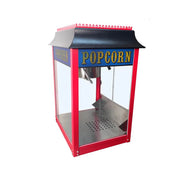 Paragon Popcorn Machine w/ 8 oz Kettle & Red Finish, 120v (1108910)