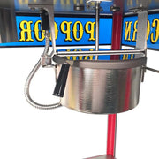 Paragon Popcorn Machine w/ 8 oz Kettle & Red Finish, 120v (1108910)
