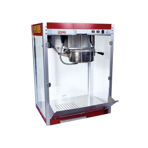 Paragon Popcorn Machine w/ 16 oz Kettle & Red Finish, 120v (1116110)