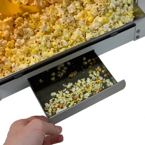 Paragon Popcorn Machine w/ 4 oz Kettle & White Finish, 120v (20214)