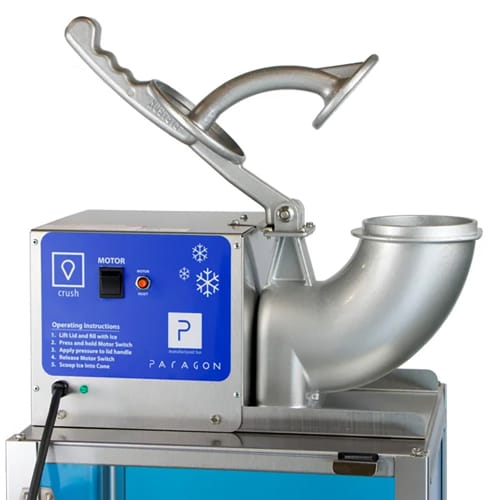 Paragon Snow Cone Machine w/ 500 lb/hr Capacity - Stainless Steel/Aluminum, 120v (6133310)