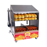 Paragon Hot Dog Steamer w/ (200) Hot Dog & (42) Bun Capacity, 120v (8020)