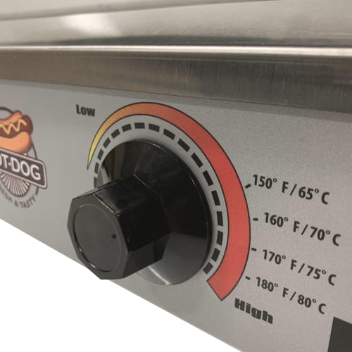 Paragon Hot Dog Steamer w/ (200) Hot Dog & (42) Bun Capacity, 120v (8030)