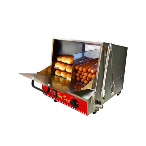 Paragon Hot Dog Steamer w/ (96) Hot Dog & (30) Bun Capacity, 120v (8080)
