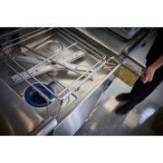 Hobart AM16VL-BAS-4 High Temp Door Type Dishwasher w/ 45 Racks/hr Capacity, Built-in Booster, 480v/3ph