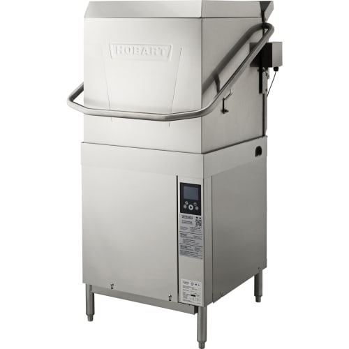 Hobart AM16VL-BAS-4 High Temp Door Type Dishwasher w/ 45 Racks/hr Capacity, Built-in Booster, 480v/3ph
