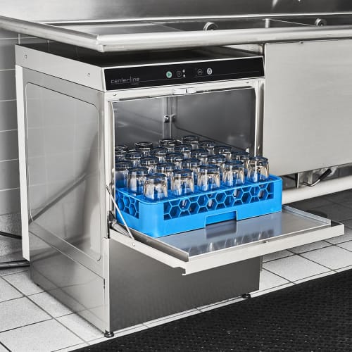 Centerline by Hobart CUL-1 Low Temp Rack Undercounter Dishwasher w/ 24 Racks/hr Capacity, 120v