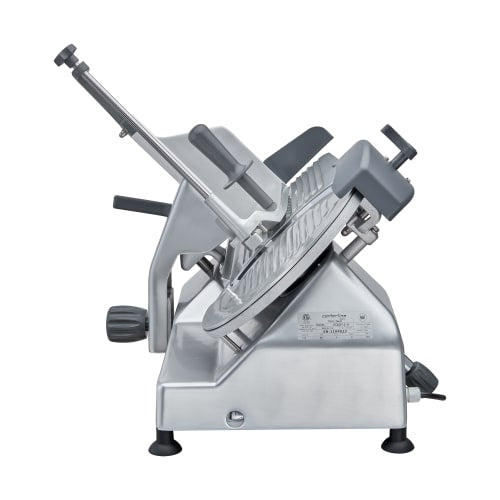 Ecoline by Hobart ECO12 Manual Meat & Cheese Slicer w/ 12" Blade, Belt Driven, Aluminum, 1/2 hp