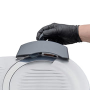 Ecoline by Hobart ECO12 Manual Meat & Cheese Slicer w/ 12" Blade, Belt Driven, Aluminum, 1/2 hp