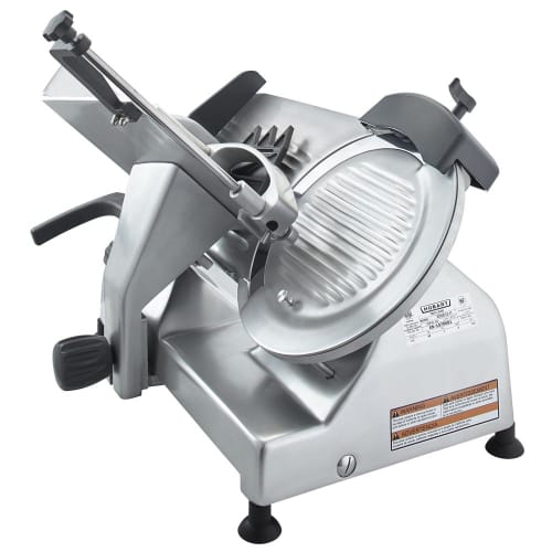 Centerline by Hobart EDGE12-11 Manual Meat & Cheese Slicer w/ 12" Blade, Belt Driven, Aluminum, 1/2 hp