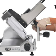Centerline by Hobart EDGE12-11 Manual Meat & Cheese Slicer w/ 12" Blade, Belt Driven, Aluminum, 1/2 hp