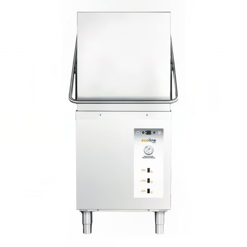 Ecoline by Hobart EDL-1 Low Temp Door Type Dishwasher w/ 42 Racks/hr Capacity, 120v