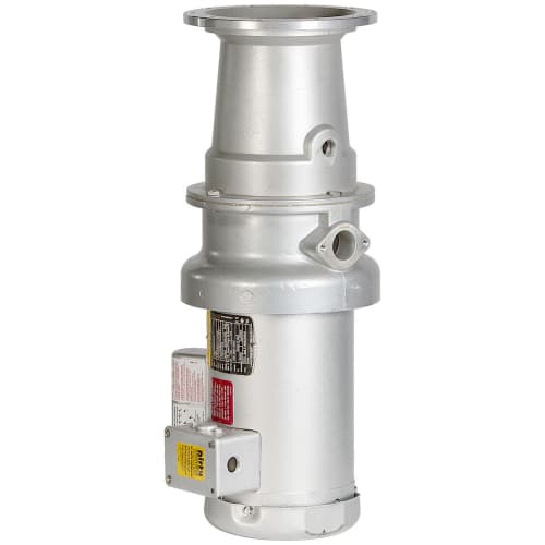 Hobart FD4/75-2 Garbage Disposer w/ Long Upper Housing - 3/4 HP, 208-240/480v/3ph