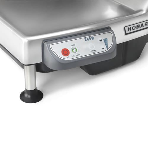 Hobart HS9N-1 Automatic Meat & Cheese Slicer w/ 13" Blade, Belt Driven, Aluminum, 1/2 hp