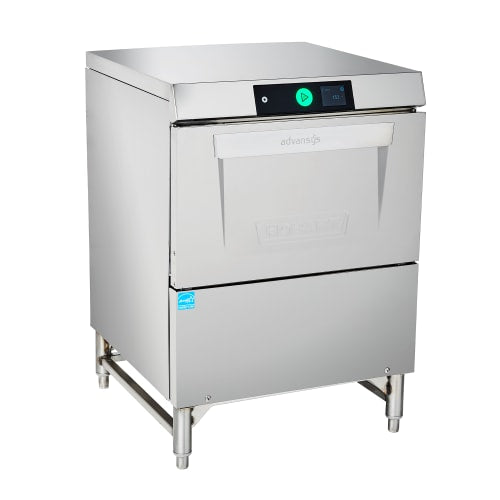 Hobart LXGNR-2 Advansys High Temp Undercounter Glass Washer w/ 30 Racks/hr Capacity, Built-in Booster, 120/208-240v