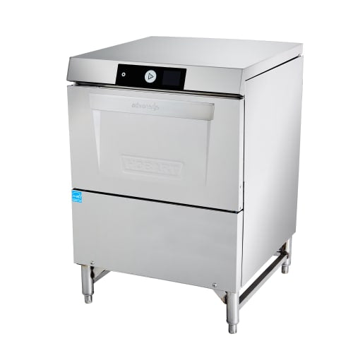 Hobart LXGNR-2 Advansys High Temp Undercounter Glass Washer w/ 30 Racks/hr Capacity, Built-in Booster, 120/208-240v