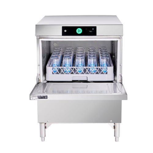 Hobart LXGNR-2 Advansys High Temp Undercounter Glass Washer w/ 30 Racks/hr Capacity, Built-in Booster, 120/208-240v