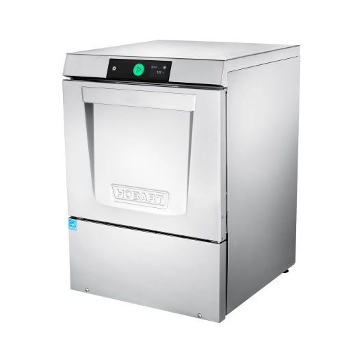 Hobart LXNH-2L LXn Series High Temp Undercounter Dishwasher w/ 48 Racks/hr Capacity, Built-in Booster, 120/208-240v
