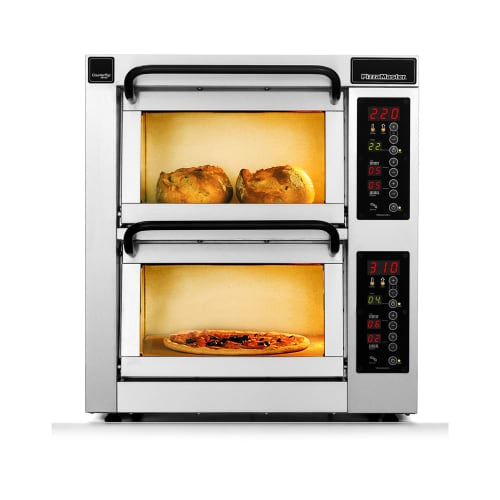 PizzaMaster 400 Series Countertop Double Multi-Purpose Deck Oven - 208v (PM 402ED)