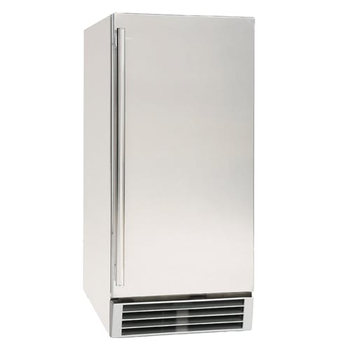 Maxx Ice MIM50P-O 14 3/5"W Full Cube Undercounter Ice Machine - 65 lbs/day, Air Cooled, Pump Drain, 115v