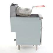 MoTak FF40LP Economy Gas Fryer- (1) 40 lb Vat, Floor Model, Liquid Propane