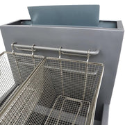 MoTak FF40NG Economy Gas Fryer- (1) 40 lb Vat, Floor Model, Natural Gas