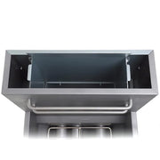 MoTak FF40NG Economy Gas Fryer- (1) 40 lb Vat, Floor Model, Natural Gas