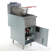 MoTak FF50NG Gas Fryer- (1) 50 lb Vat, Floor Model, Natural Gas