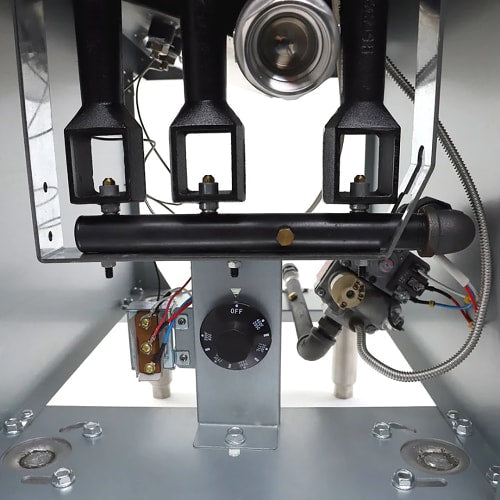 MoTak FF50NG Gas Fryer- (1) 50 lb Vat, Floor Model, Natural Gas