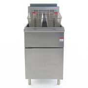 MoTak FF70LP Economy Gas Fryer- (1) 70 lb Vat, Floor Model, Liquid Propane