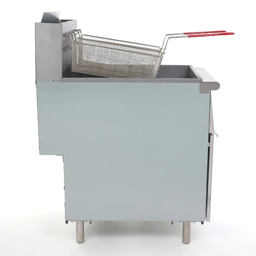 MoTak FF70LP Economy Gas Fryer- (1) 70 lb Vat, Floor Model, Liquid Propane