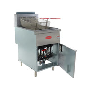 General GFF5-70N Gas Fryer - (1) 70 lb. Vat, Floor Model, Natural Gas