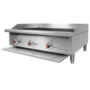 MoTak MBR36 36" Gas Charbroiler w/ Cast Iron Grates - Convertible