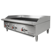 MoTak MBR36 36" Gas Charbroiler w/ Cast Iron Grates - Convertible