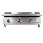 MoTak MBR36 36" Gas Charbroiler w/ Cast Iron Grates - Convertible