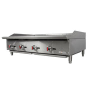 MoTak MBR48 48" Gas Charbroiler w/ Cast Iron Grates - Convertible