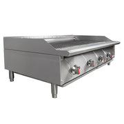 MoTak MBR48 48" Gas Charbroiler w/ Cast Iron Grates - Convertible